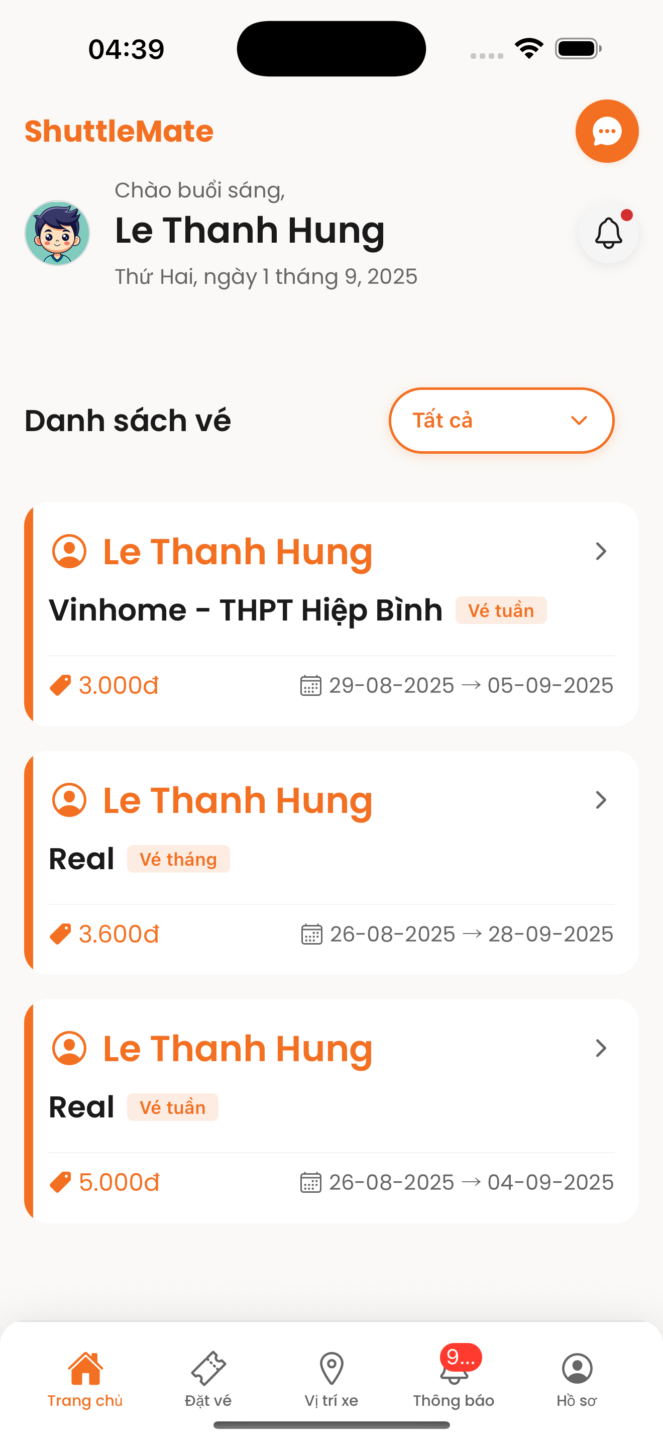 App preview