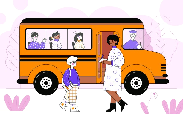 Bus illustration